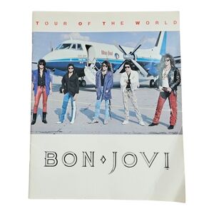 BON JOVI 1987 Official Tour Program